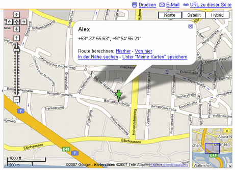  position and how to display it in Google Maps. google_maps2_small.png