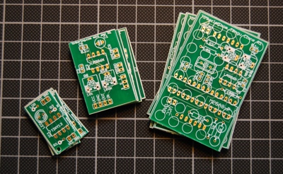 My first PCBs
