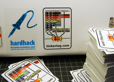Resistor Button Sticker Resistor cheat sticker – tinkerlog