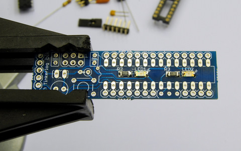 SMD soldering done SMD soldering done