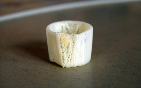 First attempt shotglass