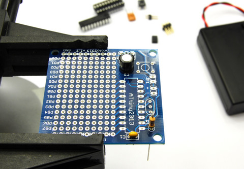 Insert resistor and capacitors Insert resistor and capacitors