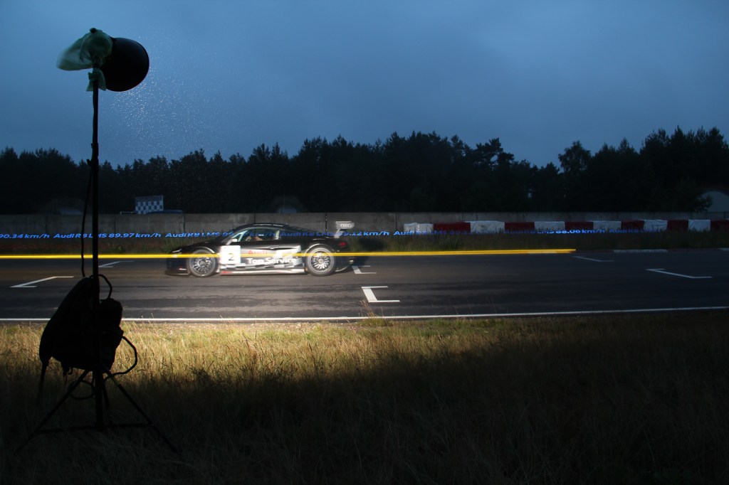 Testing the Audi Fan Messenger