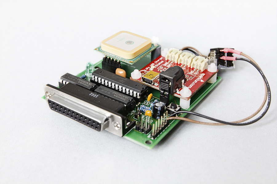 LED POV second prototype