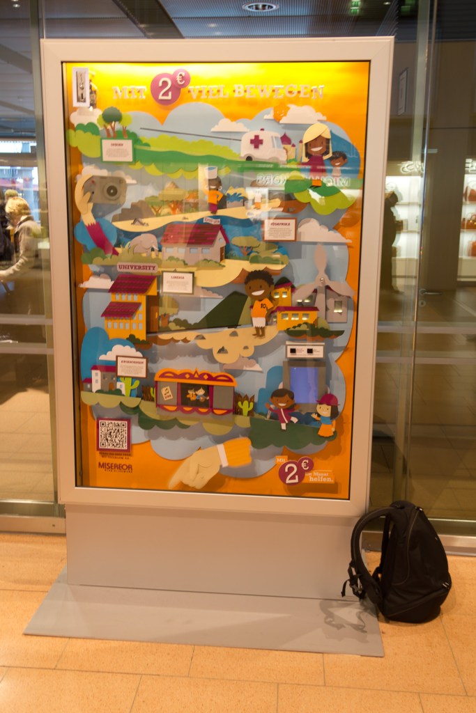 Installed at the airport