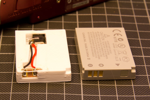 Battery adapter completed