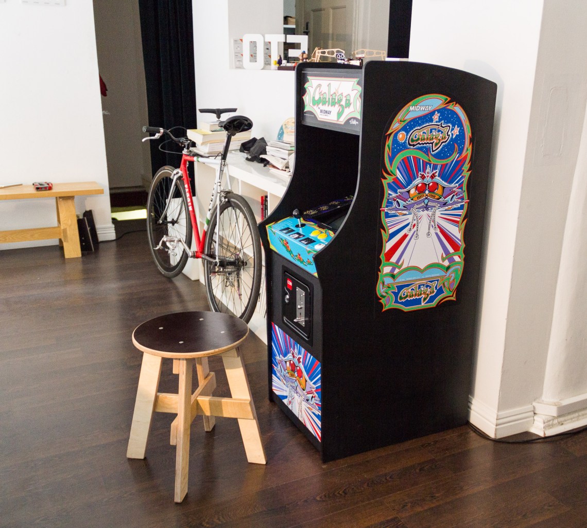 Galaga Arcade Cabinet